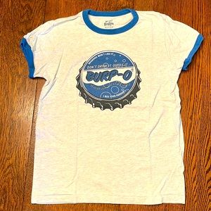 Mini Boden Burp-o Ringer Tee 9-10y